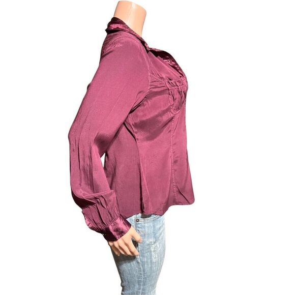 Pulp women's long sleeve button up shirt M - Picture 6 of 7